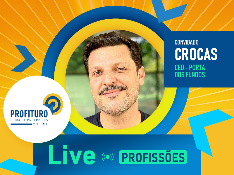 CROCAS, CEO DO PORTA DOS FUNDOS NO PROFITURO 2021 ONLINE!